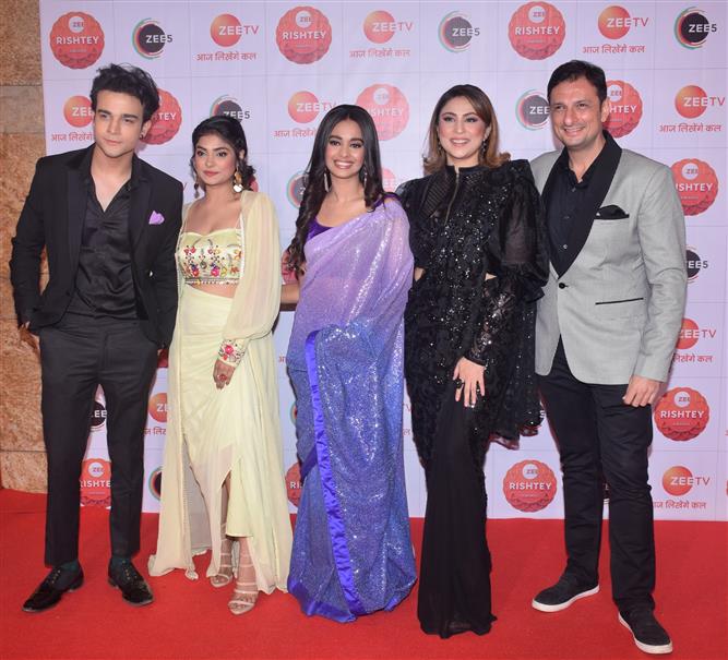Actors from Zee TV's shows dazzled on the red carpet at the 'nomination' party for the Zee Rishtey Awards