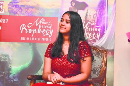 Young author Khushi Sharma has penned her maiden book titled ‘The Missing Prophecy – Rise of the Blue Phoenix