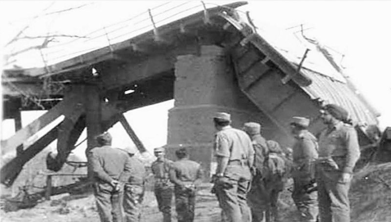 How Pak bridge was blown off in risky conditions