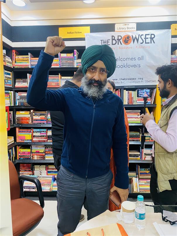 Rabbi Shergill, in Chandigarh for a book launch, says Punjab's literature and history is very rich