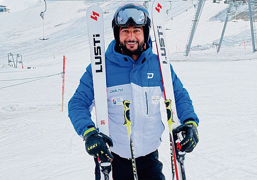 J&K skier Arif Khan qualifies for 2 events in 2022 Winter Olympics