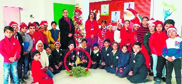Christmas celebrated at Mount Litera Zee School, Karnal