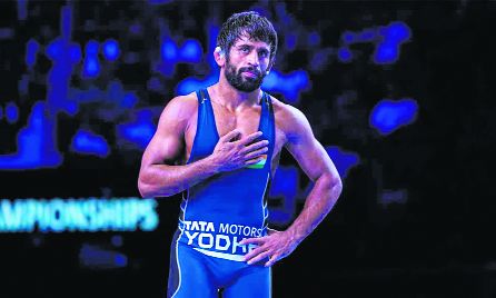 Bajrang trains in Moscow for busy 2022