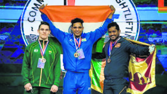 Lifter Ajay Singh wins India's third gold in Commonwealth Weightlifting Championships