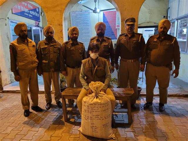 UP resident held with 21-kg ganja