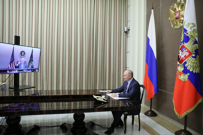 Return to diplomacy on Ukraine: Joe Biden at virtual meet with Vladimir Putin