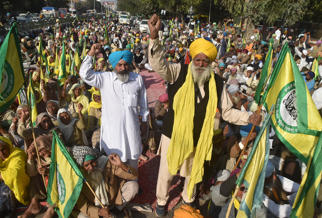 Farm unions begin five-day protest in Punjab