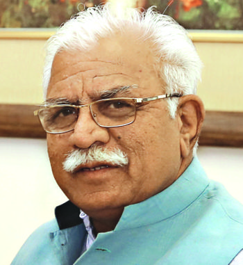 Haryana Chief Minister Manohar Lal Khattar to seek votes for BJP candidates today