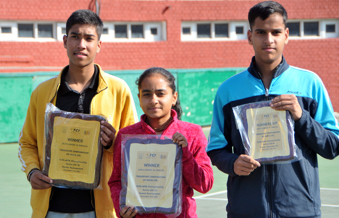 CLTA-AITA Championship Series (CS-3) Tennis Tournament: Radha Sadhra, Arpit Garg claim tennis titles