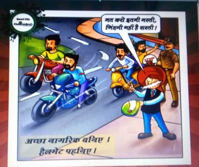 Cartoon has little impact on road safety