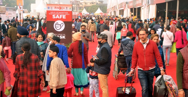 High footfall at Punjab International Trade Exhibition in Amritsar amid Omicron scare