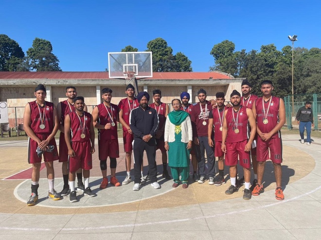 City colleges emerge champions in Panjab University basketball tourney