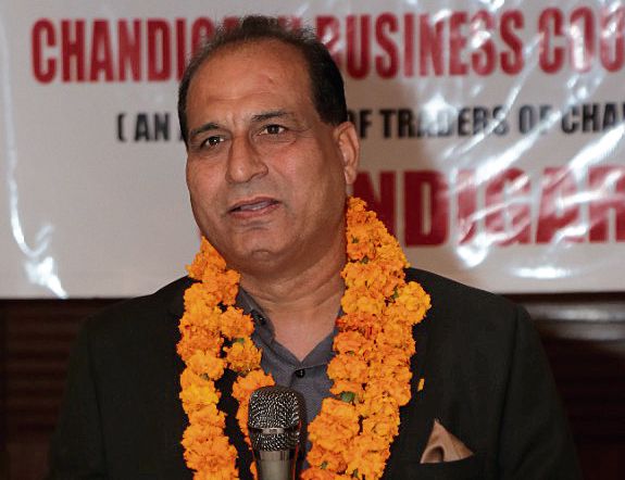 Chander Verma elected Chandigarh traders' body head