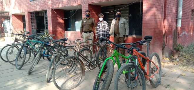 Mauli Jagran man held with eight stolen cycles