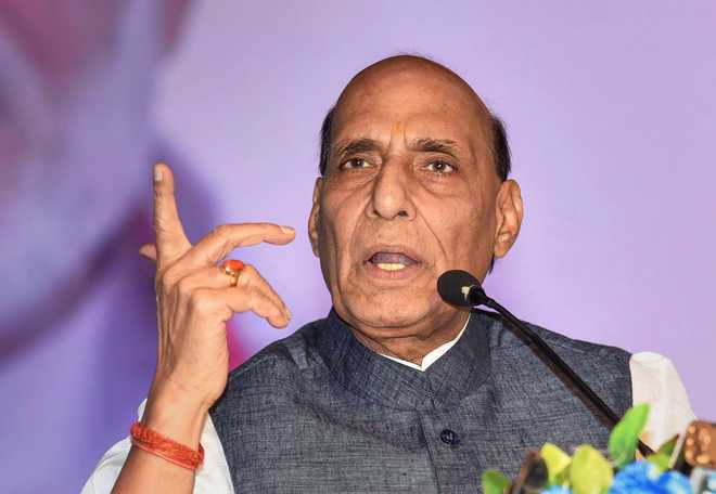 Security forces have restricted Pakistan's acts only to borders: Rajnath