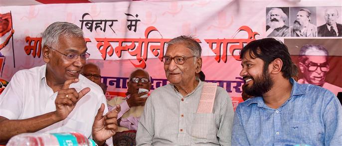 CPI defends Kanhaiya Kumar’s meeting with Nitish aide