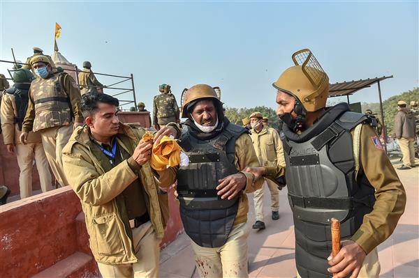 Delhi Police personnel get ‘iron batons’ for self-defence