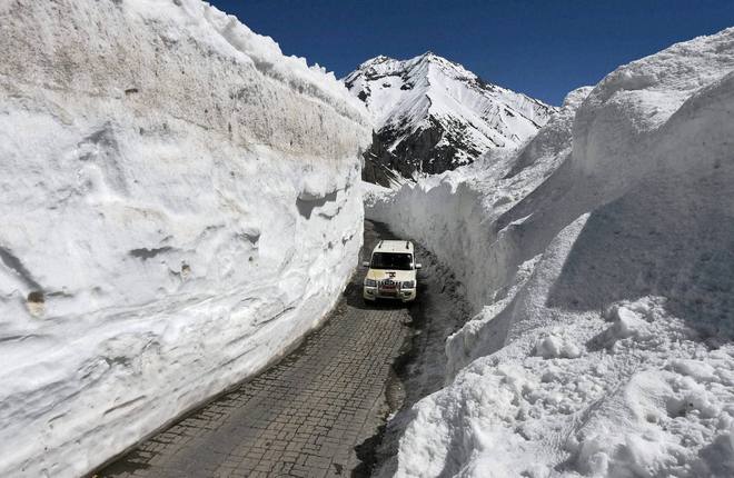 Srinagar-Leh highway reopens for traffic after two months