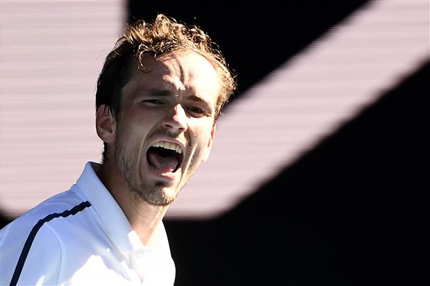 Australian Open: Medvedev beats compatriot Rublev to reach semis