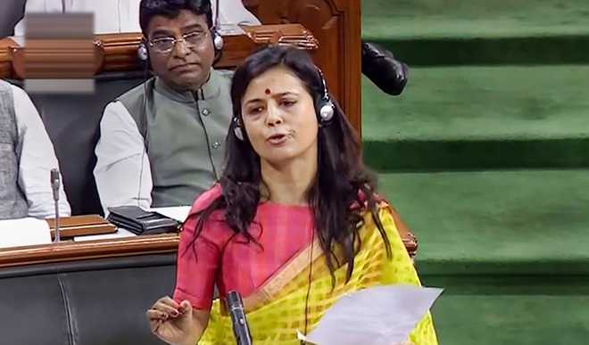 Honorable MP Mahua Moitra In Solidarity With Our Suspended MPs