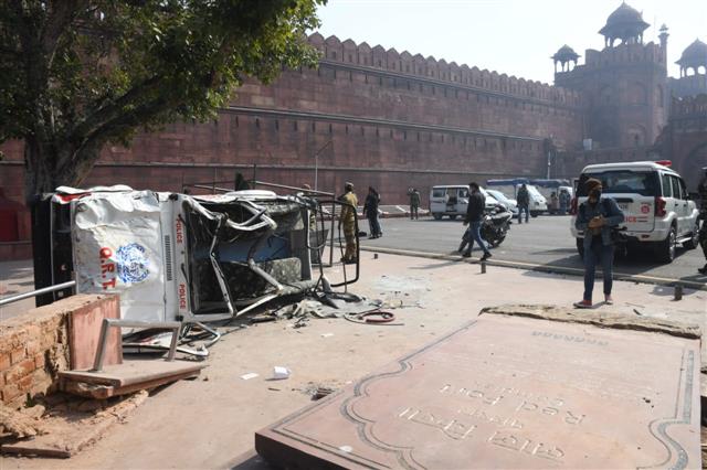 3 more held in connection with Red Fort violence on R-Day