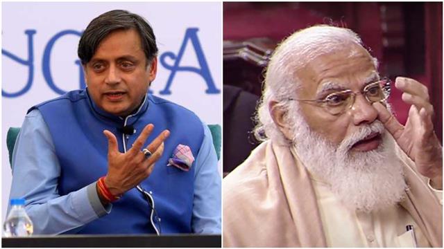 Artfully crafted performance, says Tharoor on Modi’s emotional adieu to Azad
