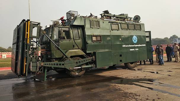 CSIR develops three mob control vehicles for paramilitary forces
