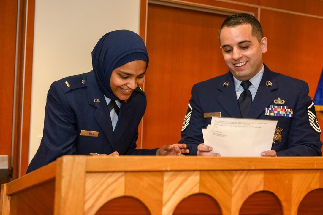 US military’s first India-born woman Muslim chaplain graduates from Chaplin College