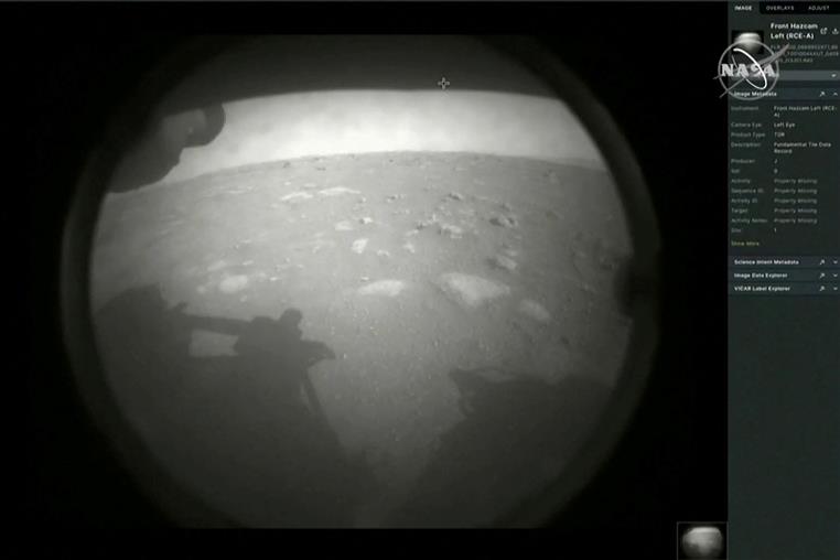 NASA’s astrobiology rover Perseverance makes historic Mars landing