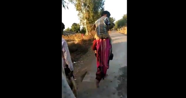 MP: Pregnant woman forced to carry boy on shoulder for 3 km