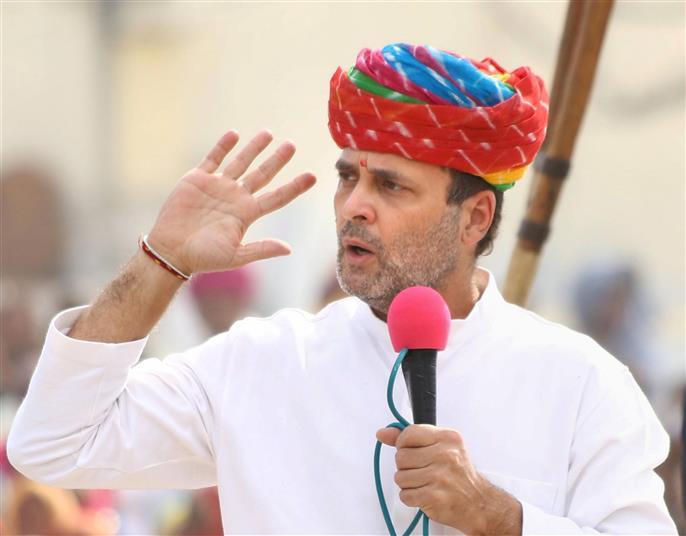 PM wants to 'hand over' entire agriculture business to his 'two friends', alleges Rahul