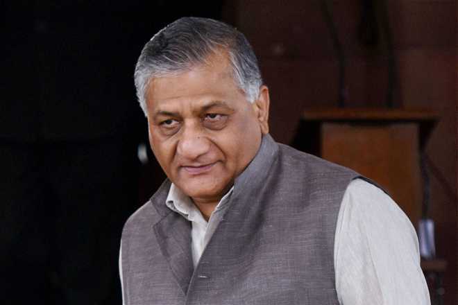 My statement on LAC transgressions was distorted: VK Singh