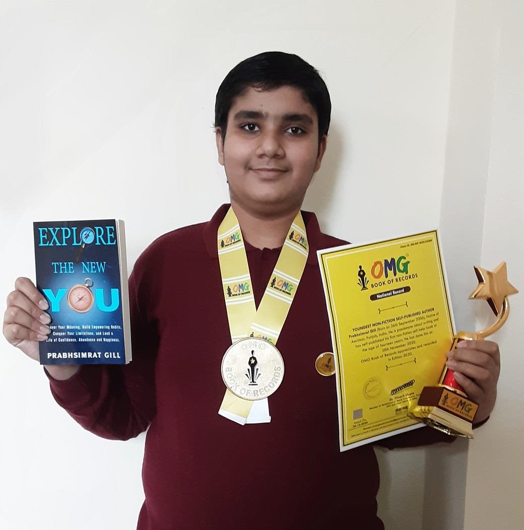 14-year old Mohali kid authors an inspirational book