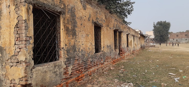 Dilapidated school building in Faridabad poses threat to pupils