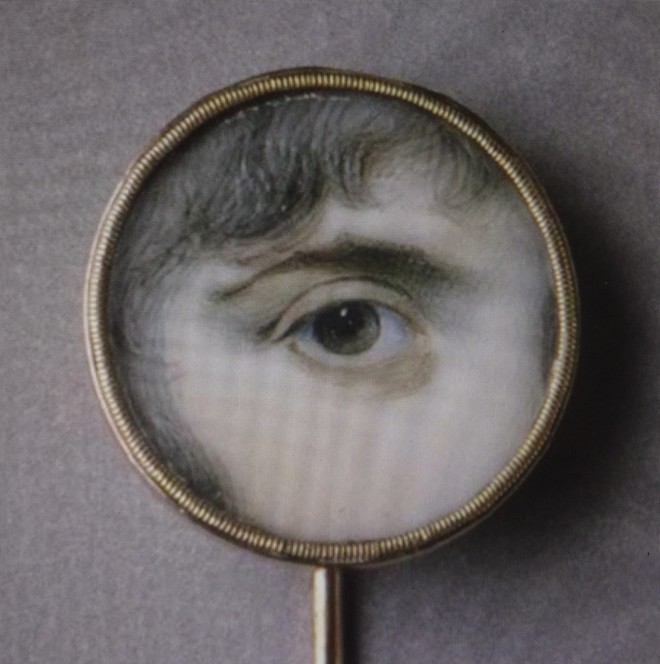 Eye miniatures in 18th-century UK: Witness to love