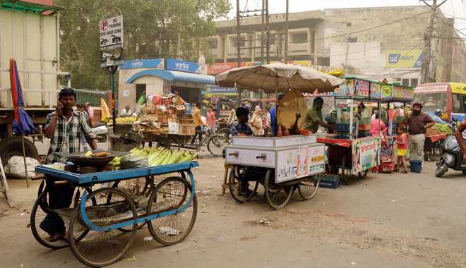Street vendors seek relief