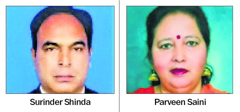 Surinder Shinda, Parveen Saini front-runners for Mayoral post