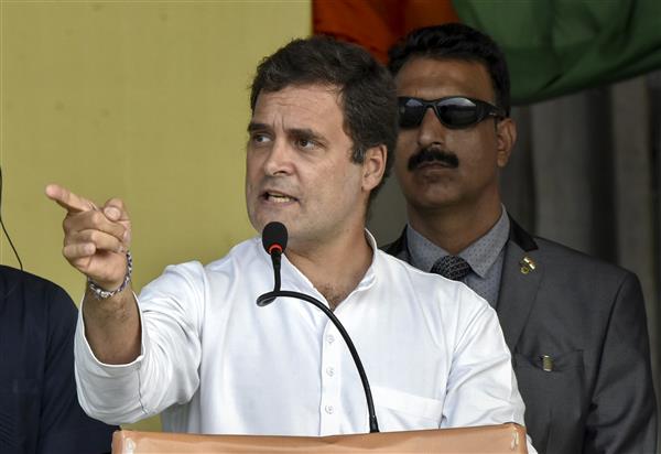 Rahul slams govt, says nails laid for those whose sons risk their lives at country's borders