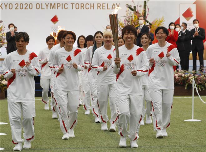 Torch Relay For Tokyo Olympics Kicks Off Its 121 Day Journey
