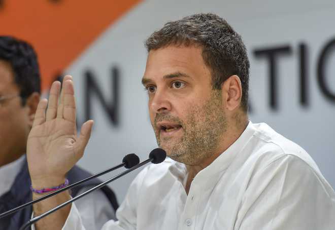With all struggling, how did Adani’s wealth rise by 50 pc, asks Rahul Gandhi