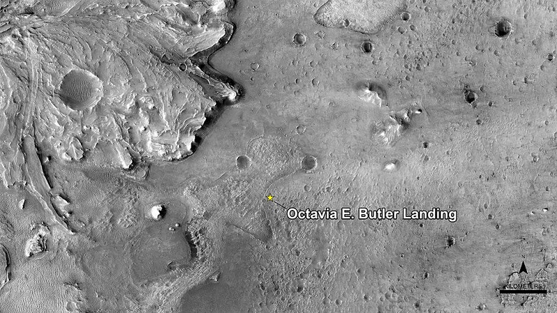 NASA names Mars rover touchdown site after Octavia Butler