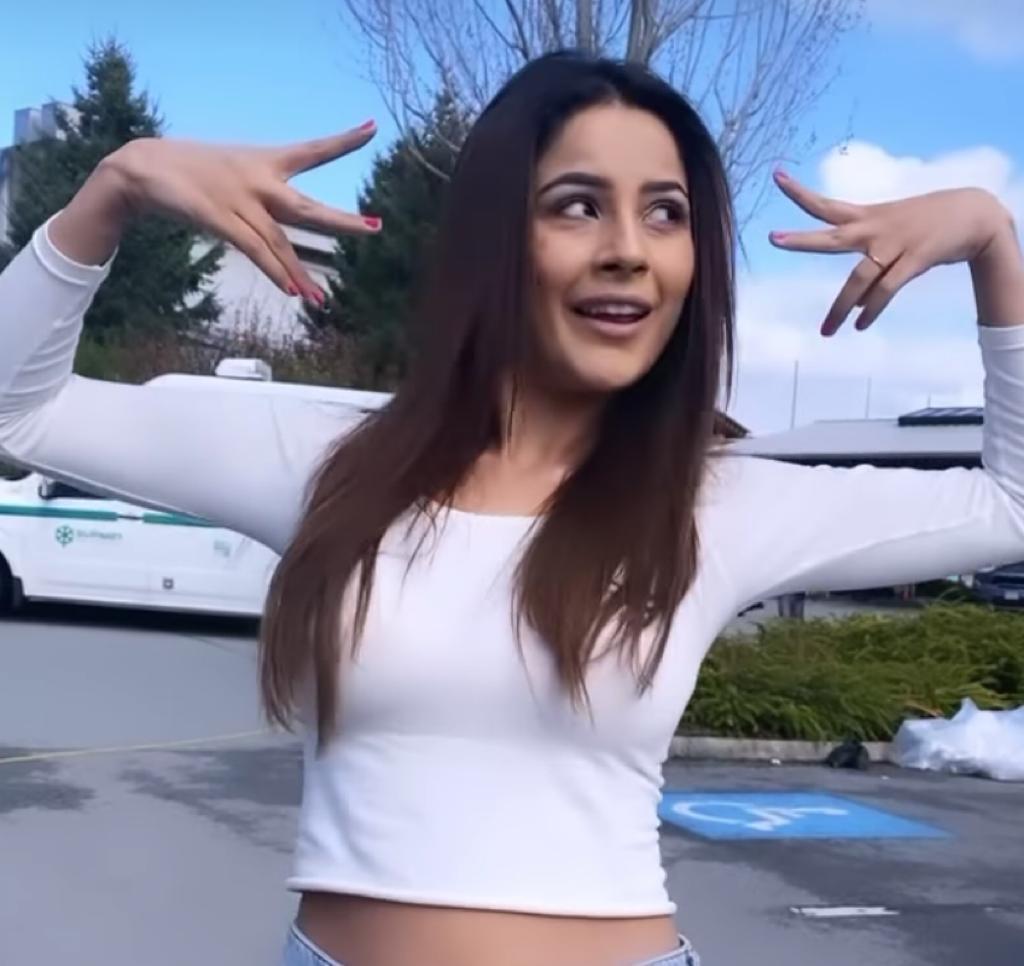 Shehnaaz Gill in baggy jeans and white crop dances on Canada streets to 'Vilayati Sharab'; watch Punjabi star's reel