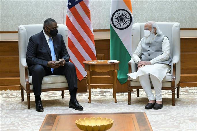 US Defence Secretary meets PM; visit to focus on Indo-Pacific stability