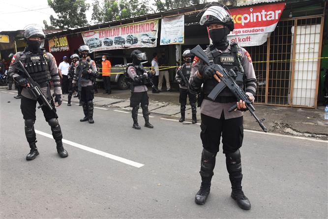 Woman Shot Dead After She Pointed Gun In Indonesia Police Hq