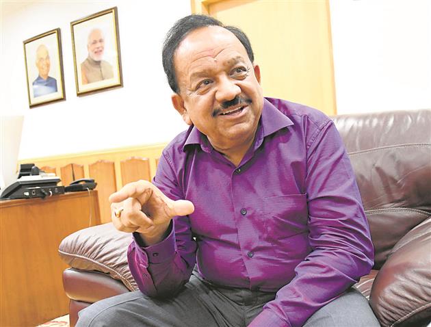Union Health Minister Harsh Vardhan takes second dose of Covid vaccine
