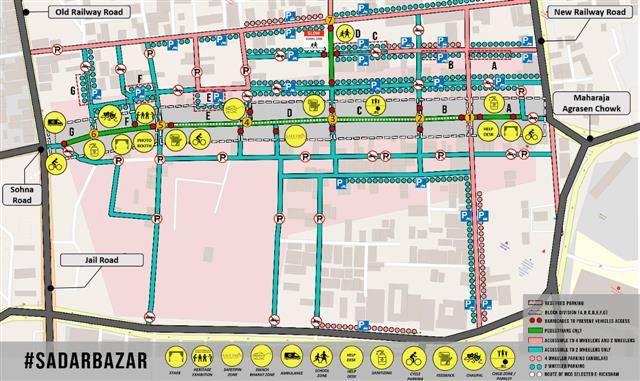 Gurugram's oldest, busiest market, Sadar Bazar to be pedestrian-only for a week