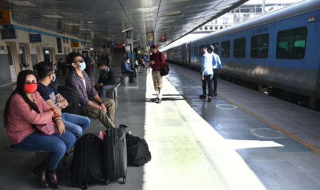Passengers a harried lot as trains cancelled, delayed in Chandigarh