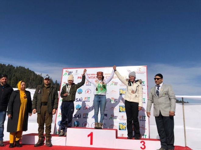 Manali girl wins 2 golds in national Winter Games