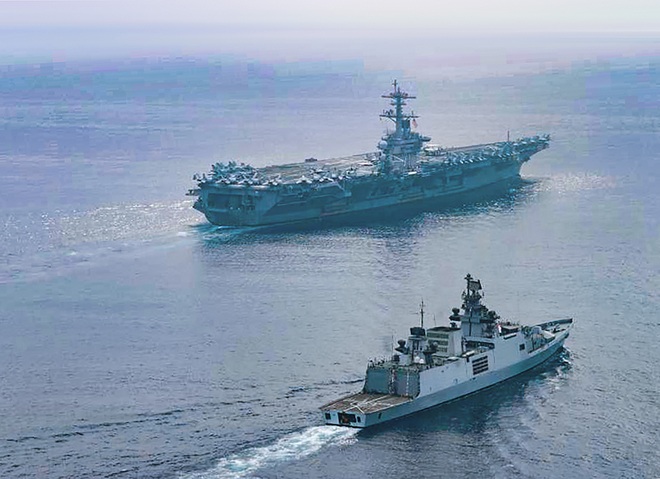 India, US begin naval exercise