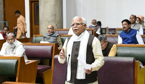 Haryana CM’s resolution criticising boycott of BJP and JJP leaders passed